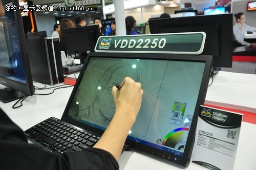 可以作画的显示器 优派新品VDD2250亮相