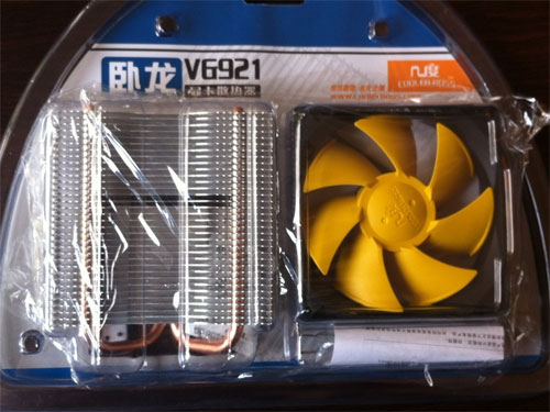 显卡充分散热 几度卧龙VG921散热器卖78