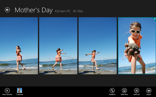 Windows 8照片应用图赏和视频