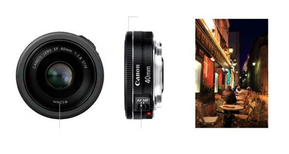 Canon EF 40mm f/2.8 STM镜头详细介绍