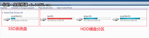 SSD+HDD混合装机过程介绍