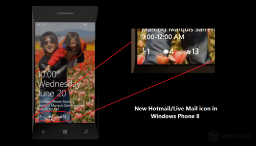 微软Windows Phone 8全新锁屏界面曝光