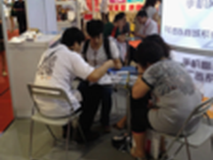 蜂子二维码亮相中国创业品牌招商展览会