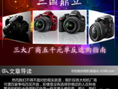 三国鼎立 三大厂商五千元单反选购指南