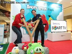 三星与Rovio推出智能电视版愤怒的小鸟