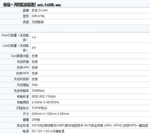 D-Link DIR-619L 带云功能的劲路由报价