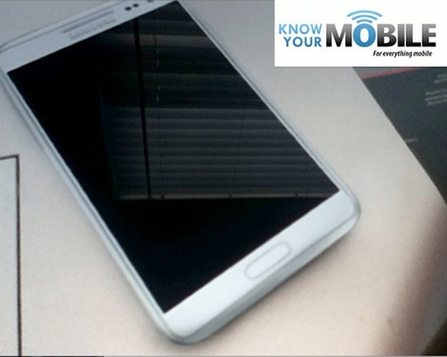 传三星Galaxy Note2屏幕尺寸或至5.5寸