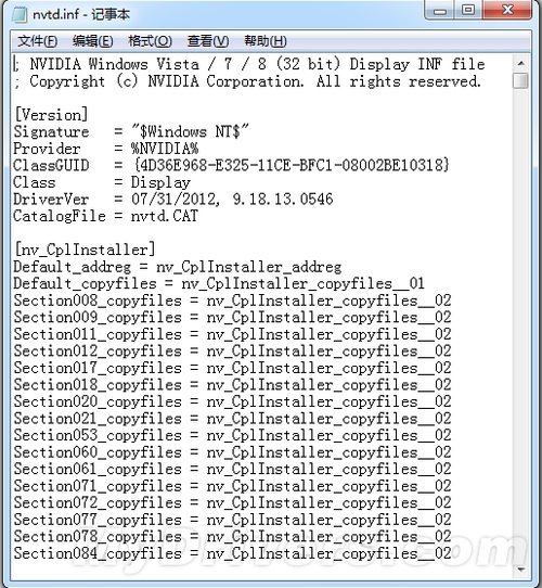 下载：NVIDIA移动版显卡最新驱动305.46