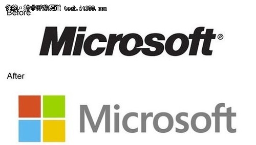 windows 8来袭:25载微软发布新logo