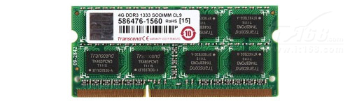 创见DDR3 1333 4G笔记本内存只要99元