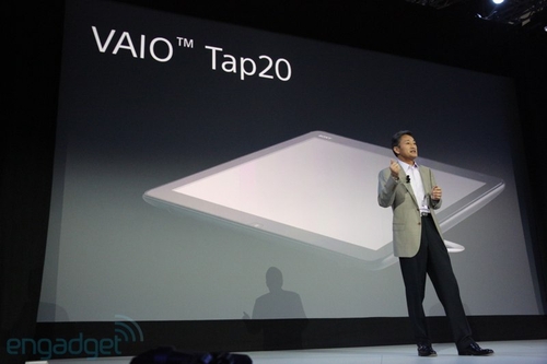 IFA2012 索尼推出VAIO Tap20及Duo 11