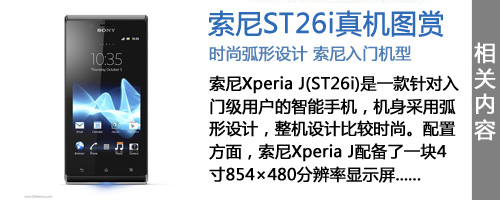 IFA 2012 索尼发布三款Xperia智能新机