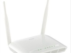 白色经典D-Link DIR-612家用无线路由器