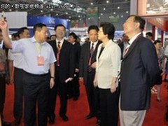 帝度冰箱成家博会焦点省市领导组团参观