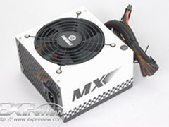 黑白色半模组 安耐美推MX系列500W电源