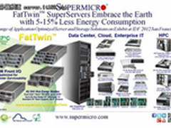 Supermicro 展示 FatTwin 服务器！