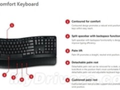 微软发布Win8专用键盘：独特分裂空格键