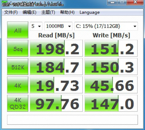 crystaldiskmark与atto benchmark测试-性价比之