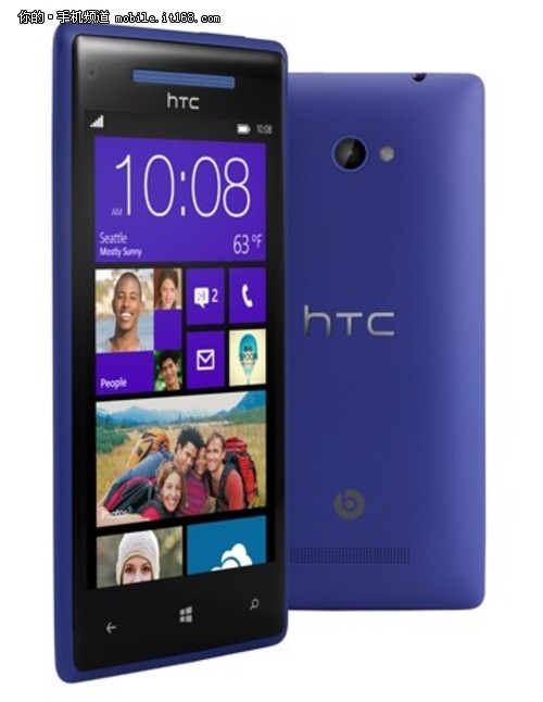 双核/720P屏 HTC 8X/8S两款WP8手机发布