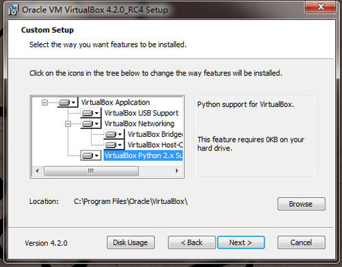 VirtualBox 4.2.0虚拟机安装教程