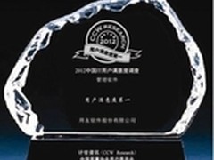 用友获2012中国IT用户满意度十五项大奖