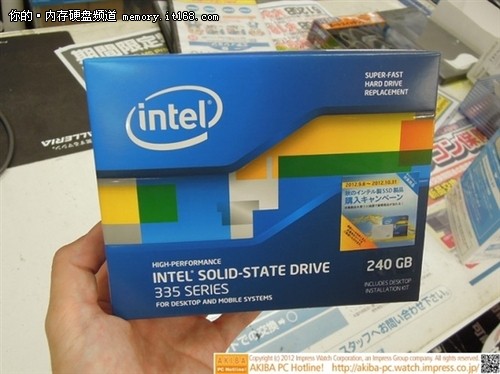 新品不算贵 Intel SSD 335终于上市开卖