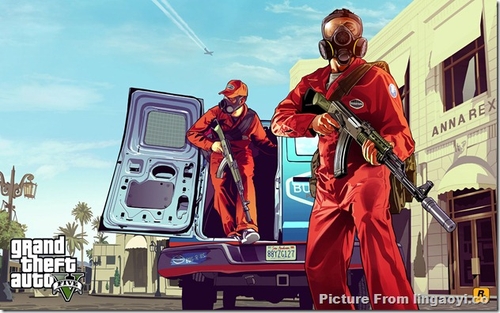 Rockstar公布《侠盗飞车5》首张设定图