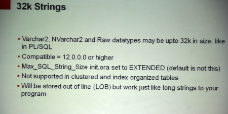 Oracle Database 12c十二大新特性