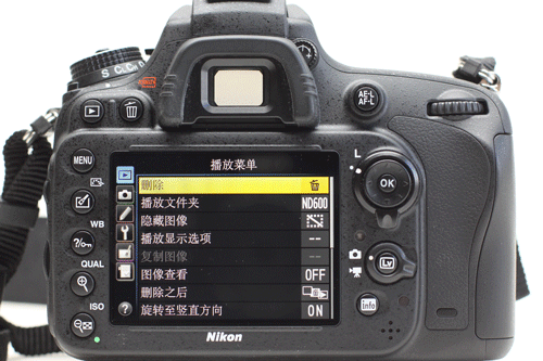 D600操控、视频功能测试