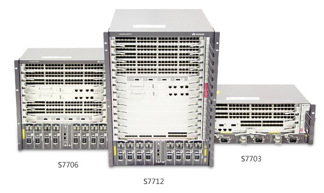 功能强大 华为S7712智能路由交换机