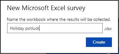 微軟SkyDrive新增Excel survey問卷功能