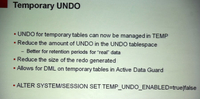 Oracle Database 12c新特性-临时UNDO段