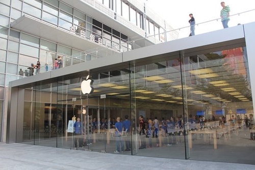 广东首家苹果零售店11月3日在深圳开业