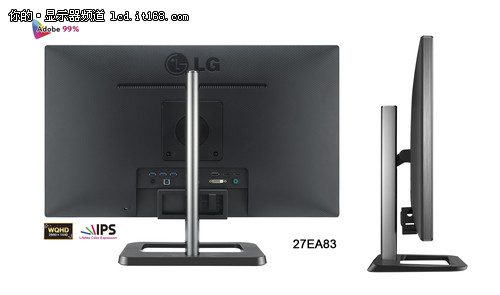 IPS优异色彩 LG 27EA83旗舰显示器上市