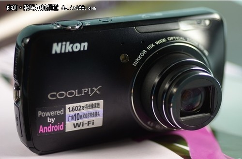 好玩的安卓相机 尼康COOLPIX S800c评测