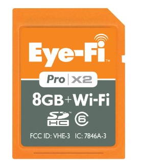 亚马逊约320元 Eye-Fi8G无线SD卡特价中