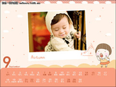 自制2013日历 美图秀秀让宝宝可爱升级