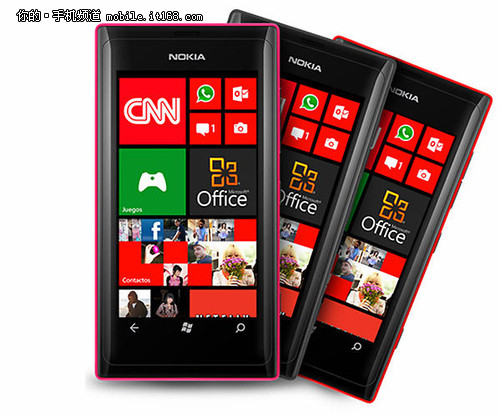 超长待机 3.7寸屏诺基亚Lumia505发布