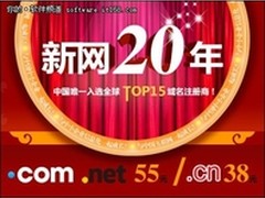 域名大咖新网二十年 再度重拳出击