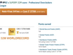 刷SuperPI纪录 华擎Z77 OC Formula发威