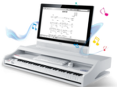 电脑 钢琴跨界融合 海尔智能钢琴一体机