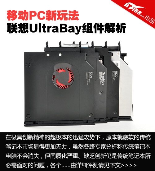 移动PC新玩法 联想新Y系列UltraBay解析