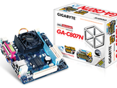 技嘉C807N超低功耗迷你整合主板上市