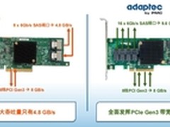 借力PCIe 3.0 Adaptec重回SAS HBA市场