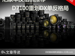 尼康单反相机推荐 D7100重划DX单反格局