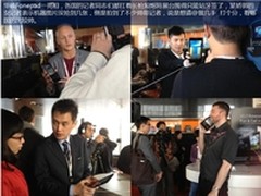 华硕FonepadC 各国媒体上演另类展台秀