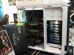 NV就不给非公 EVGA超频版GTX Titan展出