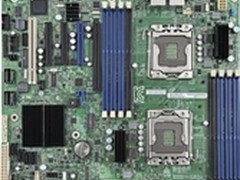 高稳定英特尔S2400SC2双路服务器主板