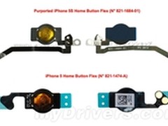 外形无变化?iPhone5S部件遭曝光