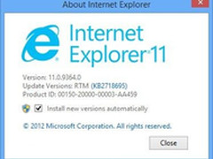 集成IE11 微软Windows Blue遭泄露(图)